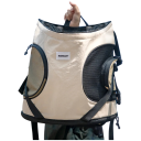 Batoh na hruď pro malé psy a kočky do 6 kg s prodyšnou síťovinou, kapsami a X-popruhy, nylonové provedení, 35 x 20 x 36 cm, na výlety 10