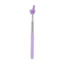 Bâton de lecture télescopique créatif en acier inoxydable 21,5–69,5 cm Pointeur de doigt pour l'enseignement scolaire Outil domestique Pointeur 6