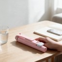 Baton selfie cu trepied și telecomandă Bluetooth Baton telescopic din aluminiu Suport rotativ pentru telefon 360° Roz pentru călătorii și excursii 3