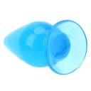 Bâtonnet anal en silicone 4 x 9 cm forme ergonomique surface lisse matériau flexible entretien facile gels lubrifiants spéciaux emballage 5