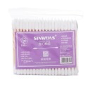 Bâtonnets de coton à double tête Tampons en coton jetables 100 pcs V210 2