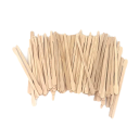 Bâtonnets en bois pour épilation Bâtonnets en bois pour l'application de cire Outil pour l'épilation à usage unique 100 pcs 1