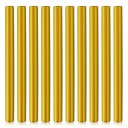 Bâtons de cire à cacheter 10 pcs 10 × 0,7 cm Bâtons pour pistolet à colle chaude pour cachets Couleurs vives Impressions nettes Bonne adhérence pour décorations 17