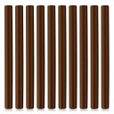 Bâtons de cire à cacheter 10 pcs 10 × 0,7 cm Bâtons pour pistolet à colle chaude pour cachets Couleurs vives Impressions nettes Bonne adhérence pour décorations 26