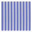 Bâtons de cire à cacheter 10 pcs 10 × 0,7 cm Bâtons pour pistolet à colle chaude pour cachets Couleurs vives Impressions nettes Bonne 13