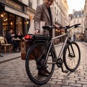 Batteri til elcykel til bagagebærer Med bagagebærer Med lås og lys 36 V 15 Ah 540 Wh 18650 celler 3000 mAh Sort Farve Til motor op til 500 W 3
