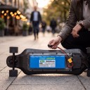 Batteria al litio ricaricabile per monopattino elettrico LIDIKALA 36 V 10S2P Connettori XT30 e SM Celle 18650 186 x 66 x 38 mm Colore blu 3