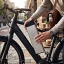 Batterie für E-Bike Acepower DCH-009 mit Schloss und Griff 48 V 17 Ah 418 x 114 x 66 mm Silber Farbe Für E-Bike MATE X und Engwe 5