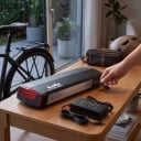 Batterie für Elektrofahrrad am Gepäckträger Ohne Gepäckträger Mit Schloss und Licht 36 V 13 Ah 468 Wh EVE 18650 Zellen Schwarze Farbe Für Motoren 5