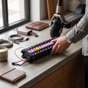 Batterie für Elektroroller Xiaomi M365 10S3P 36 V 7,8 Ah Zellen 18650 und BMS-Schutz 340 x 70 x 40 mm Ersatzakku Schwarz 6
