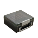 Batteriehalter für 32x AA und 40x AAA Batterien Neutrale Farben Aufbewahrungs-Organizer mit Fächern für eine sichere und geordnete Batterieaufbewahrung 1