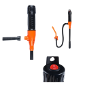 Batterij elektrisch vloeistofpomp 12 W draagbare pomp met slang voor het overpompen van brandstof, olie, water en diesel in voertuigen 6