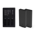 Battery with Charger for DJI Tello Drone 1100 mAh 2 pcs 1