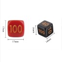 Battle Gaming Dice 10 pcs Acrylic Dice for Pokémon Tabletop Games Combat Marking Game Accessory 6