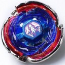 Battle spinning top made of plastic and metal for spinning top battles Diameter approx. 5.3 cm Multicoloured design with a motif in the centre 26
