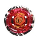 Battle Spinning Top with Metal Elements for Spinning Top Battles Diameter approx. 4 cm Detailed shaped rim and coloured symbol in the centre 19