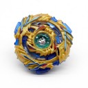 Battle Top for Children Made of Metal and Plastic Colourful Top with Decorative Emblem in the Centre Diameter 5.5 cm Spinning and Duelling Toy 13