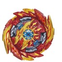 Battle Top made of plastic and metal for spinning top battles Diameter approx. 5.5 cm Intricate shape with protrusions resembling wings or flames 30