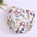 Baumwollhöschenwindeln für Babys Waschbare und wasserabweisende Windeln zur Wiederverwendung Verstärkter Schritt und elastische Bündchen 13