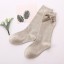 Baumwollsocken für Mädchen mit Schleife – 5 Paar 7