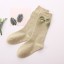 Baumwollsocken für Mädchen mit Schleife – 5 Paar 8