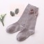 Baumwollsocken für Mädchen mit Schleife – 5 Paar 9