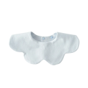 Bavetă din material textil pentru nou-născuți și copii mici Croială tip guler cu margine decupată Prindere cu două capse la gât Protecție pentru îmbrăcăminte în timpul mesei 12