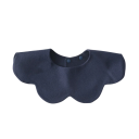 Bavetă din material textil pentru nou-născuți și copii mici Croială tip guler cu margine decupată Prindere cu două capse la gât Protecție pentru îmbrăcăminte în timpul mesei 6