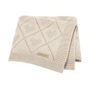 Bavlněná dětská pletená deka 70x90 cm Mimixiong Zavinovačka do kočárku Deka do postýlky Měkká pro miminka Spací přikrývka 12