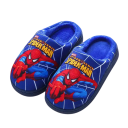 Bavlnené detské šľapky pre chlapcov Mäkké domáce prezuvky so Spider-Manom Pohodlná obuv pre chlapcov Roztomilý motív Hrejivé nazúvaky 3