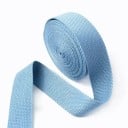 Bavlneno-polyesterový popruh 32 mm 4 m Pevný pás 1,3 mm hrubý Odolný materiál Vysoká nosnosť Univerzálne použitie Šitie, výroba 14