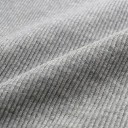 Bavlnet T-shirt til mænd Ensfarvet design Rund hals Komfortabel lige pasform Naturligt materiale Til hverdag 6