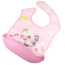 Bavoir en silicone avec poche N880 25