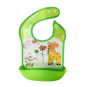 Bavoir en silicone avec poche N880 12