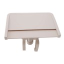 Bazénový vodopád fontána nástavec pre nadzemné bazény Rozmery 33,5 x 23 x 27 cm Odnímateľný plast PVC Béžový Na bazén aj záhradnú dekoráciu 5