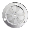 BBQ grill ventilationsklap i rustfrit stål 9,5x9,5x3 cm Ventilationsåbning til regulering af luftstrømmen i ovne og testkamre 5