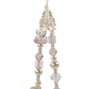 Beaded Mobile Phone Pendant with Bow and Flower Decorative Phone Chain Mobile Phone Strap Keyring Bag Decoration Camera 3