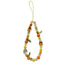 Beaded Phone Strap with Fruit Beads Decorative Mobile Loop Hanging Cord to Prevent Loss Camera Strap Headphones 4