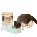 Bebedero automático para gatos de 3,8 l con tanque de agua de gran capacidad, dispensador de agua por gravedad para mascotas. 3