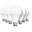 Bec LED cu economie de energie 6W alb cald 10 buc 1