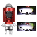 Bec LED H4 12V pentru faruri de motocicletă 10000 lm Lumină LED de înaltă performanță pentru motocicletă Iluminare de zi și fază lungă Înlocuitor bec cu halogen 2