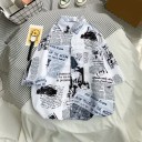 Bedrukt shirt F567 8