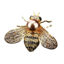 Bee Brooch 3