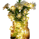 Bee String Lights 3 m 30 LED Warm White Decorative Battery-Powered Lights for Bedroom Terrace Balcony Party Wedding Garden and Christmas Decoration 3