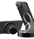 Beidseitiger Telefonständer mit magnetischem Ring 5,7 x 5,8 cm Magnetischer Halter für Mobiltelefone Universeller Ständer für den Tisch 3