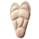 Beige inlegzolen voor dames, maat 35-39, zacht en comfortabel, demping, zweetafvoer, voetondersteuning, drukpuntbescherming, dagelijks gebruik 2