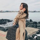 Beige trenchcoat til kvinder 5