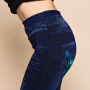 Bellissimi jeans da donna con strappi taglia universale J699 8