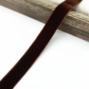 Βελούδινη κορδέλα 25 mm 4,6 m Διακοσμητική κορδέλα για δώρα Ανθοστολισμός Διακοσμητική υφασμάτινη κορδέλα για δημιουργική εργασία Ράψιμο και διακοσμήσεις 9