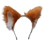 Bentiță cu urechi de pisică din pluș, cu urechi de pisică, accesoriu pentru cosplay, bentițe de Halloween pentru fete 3